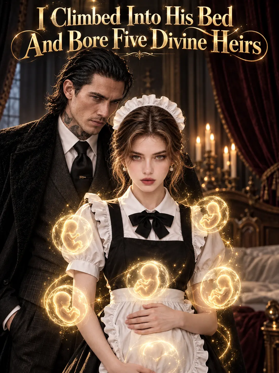 I Climbed Into His Bed And Bore Five Divine Heirs short drama poster