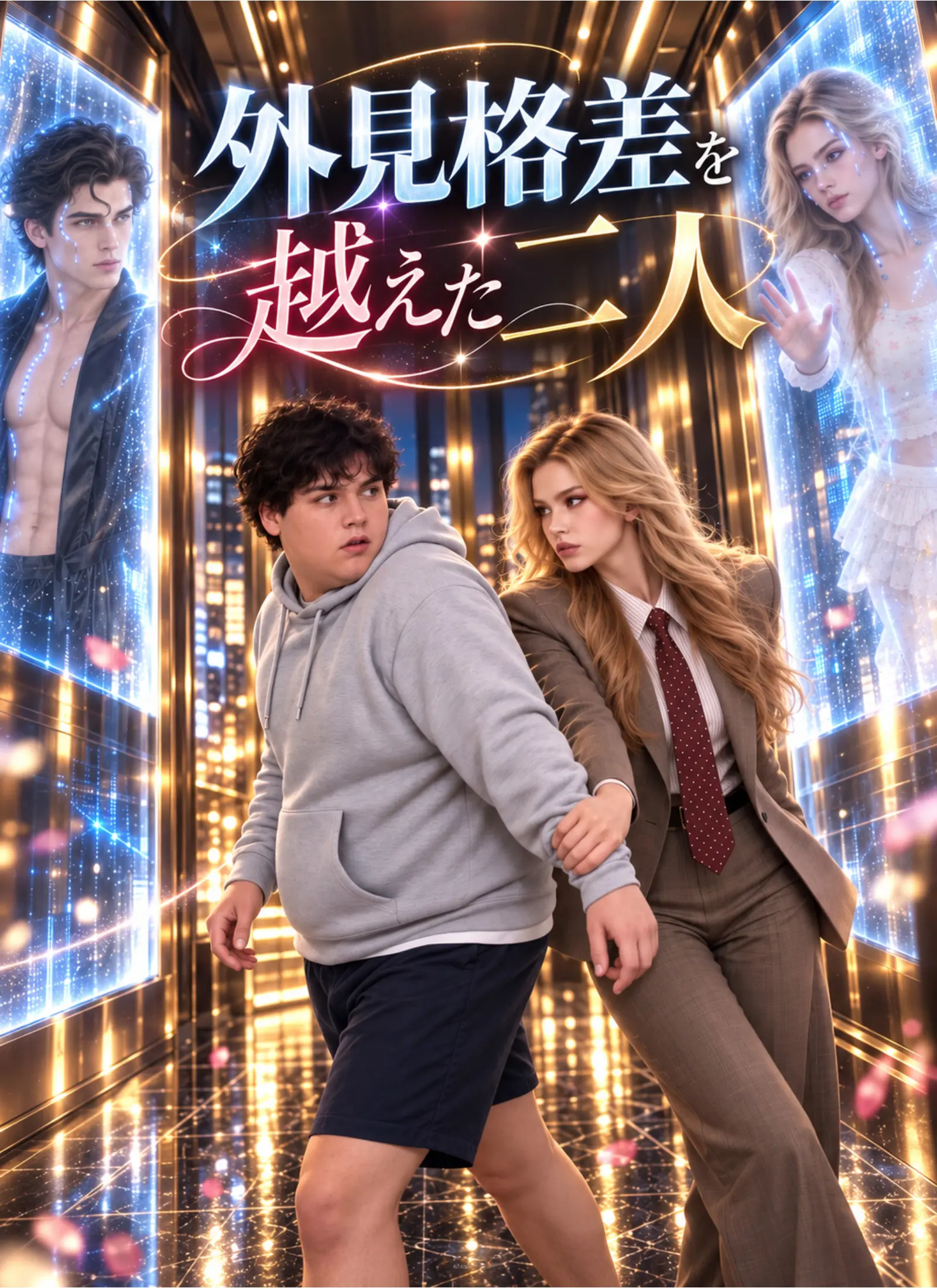 外見格差を越えた二人 short drama poster