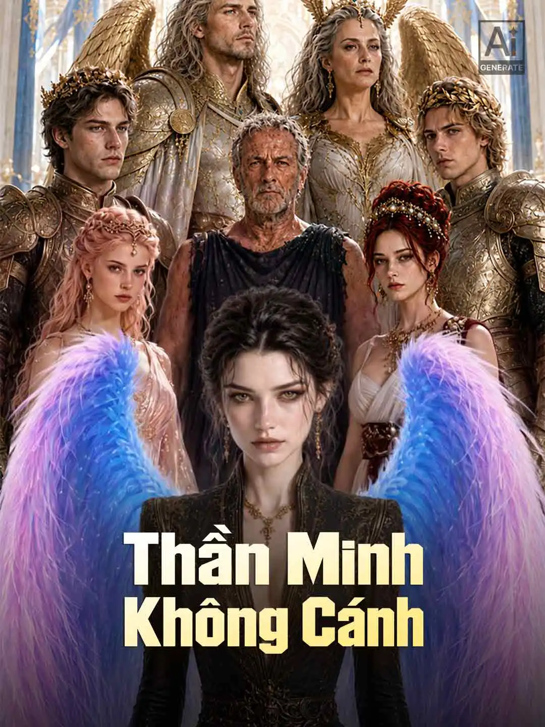 Thần Minh Không Cánh short drama poster