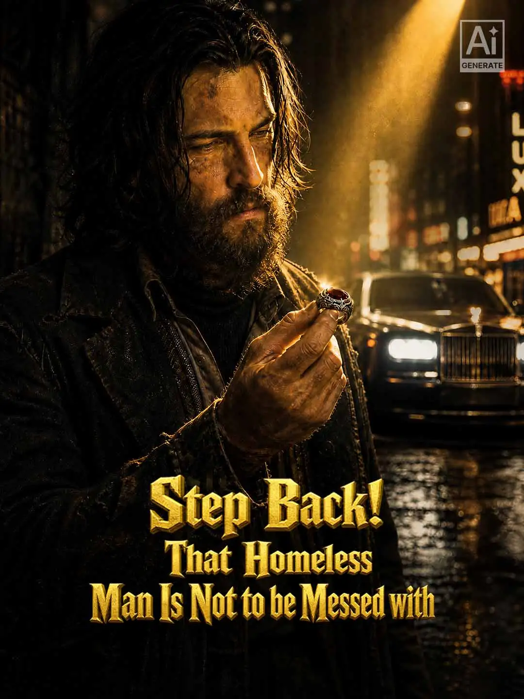 Step Back! That Homeless Man Is Not to be Messed with short drama poster