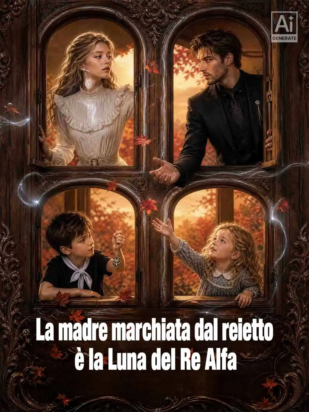 La madre marchiata dal reietto è la Luna del Re Alfa short drama poster
