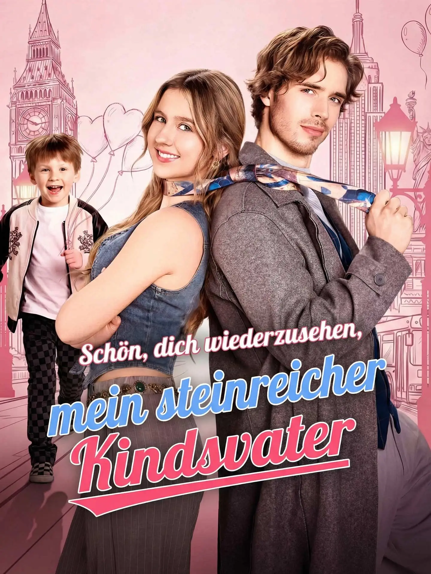 Schön, dich wiederzusehen, mein steinreicher Kindsvater short drama poster