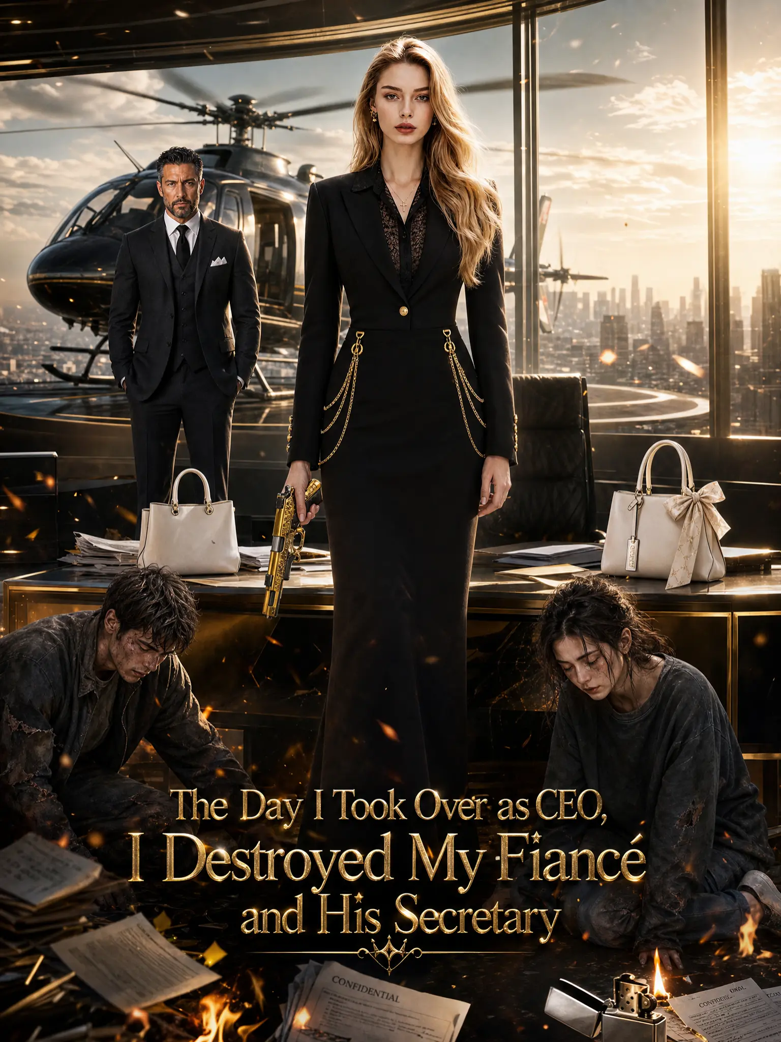 The Day I Took Over as CEO, I Destroyed My Fiancé and His Secretary short drama poster