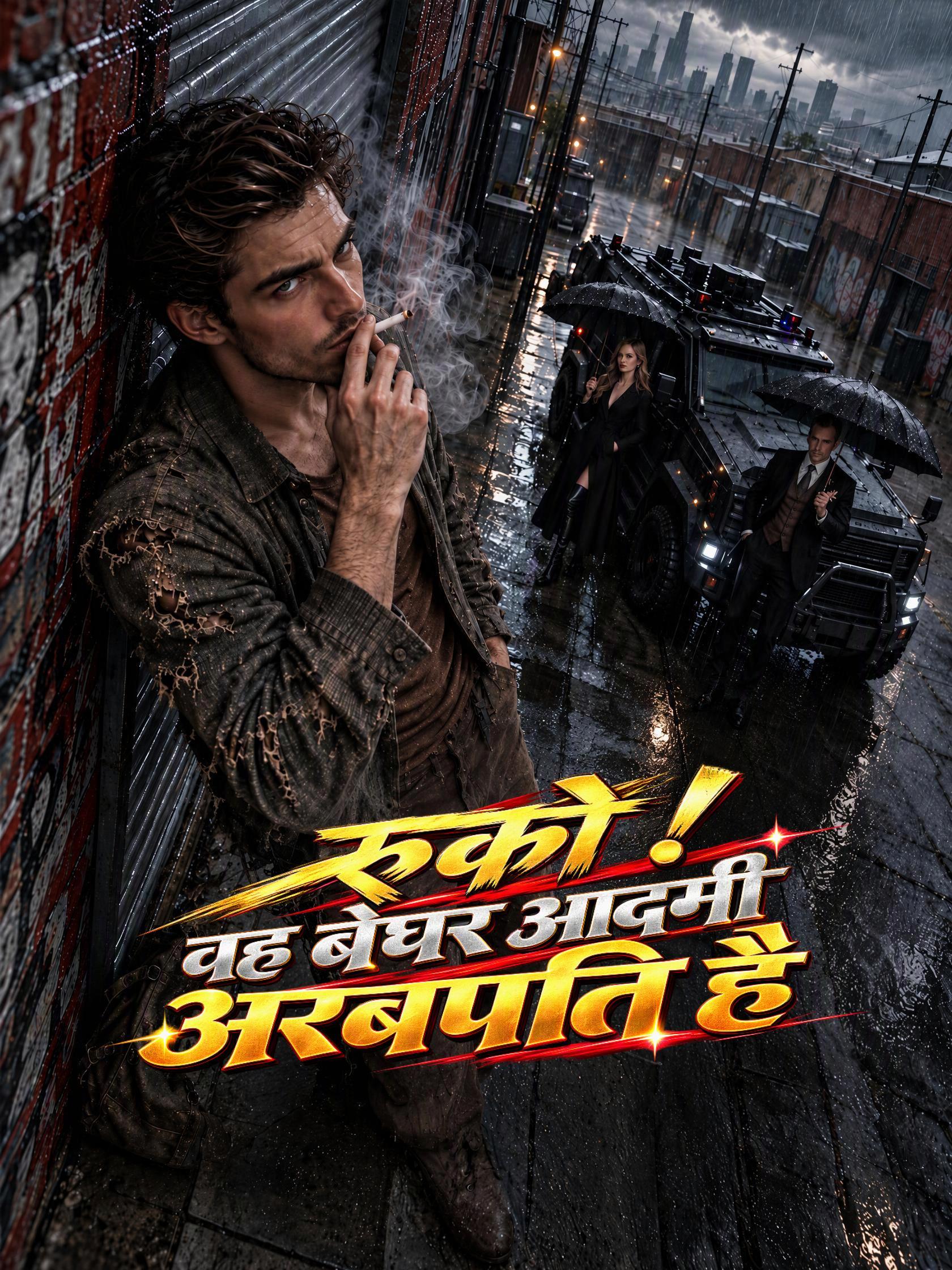 रुको! वह बेघर आदमी अरबपति है short drama poster