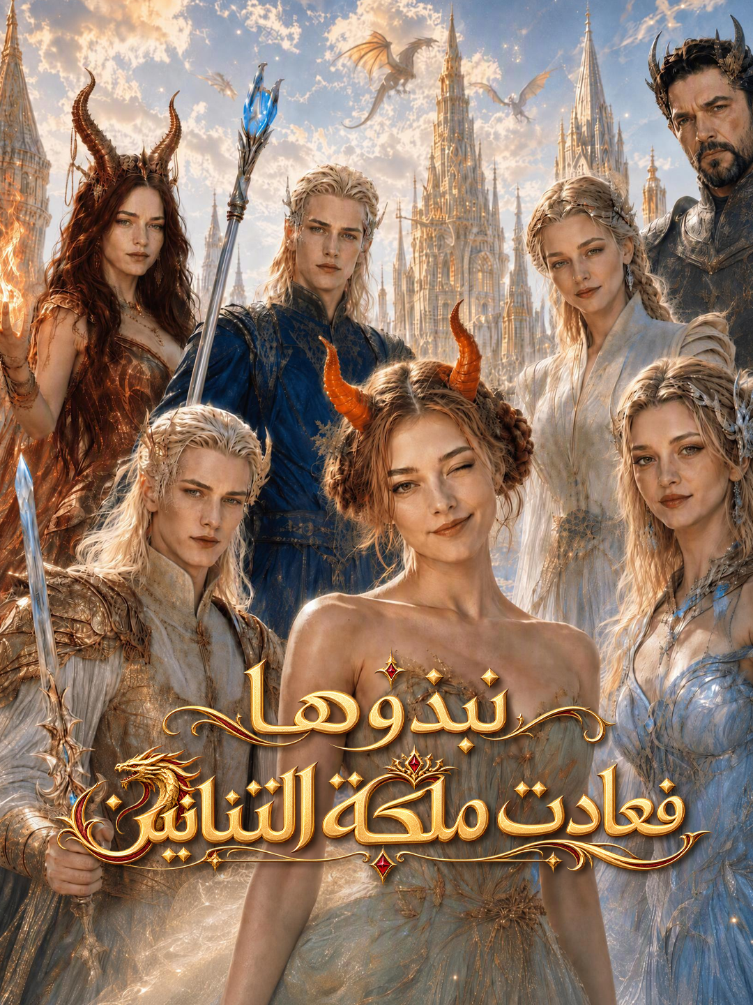 نبذوها فعادت ملكة التنانين short drama poster
