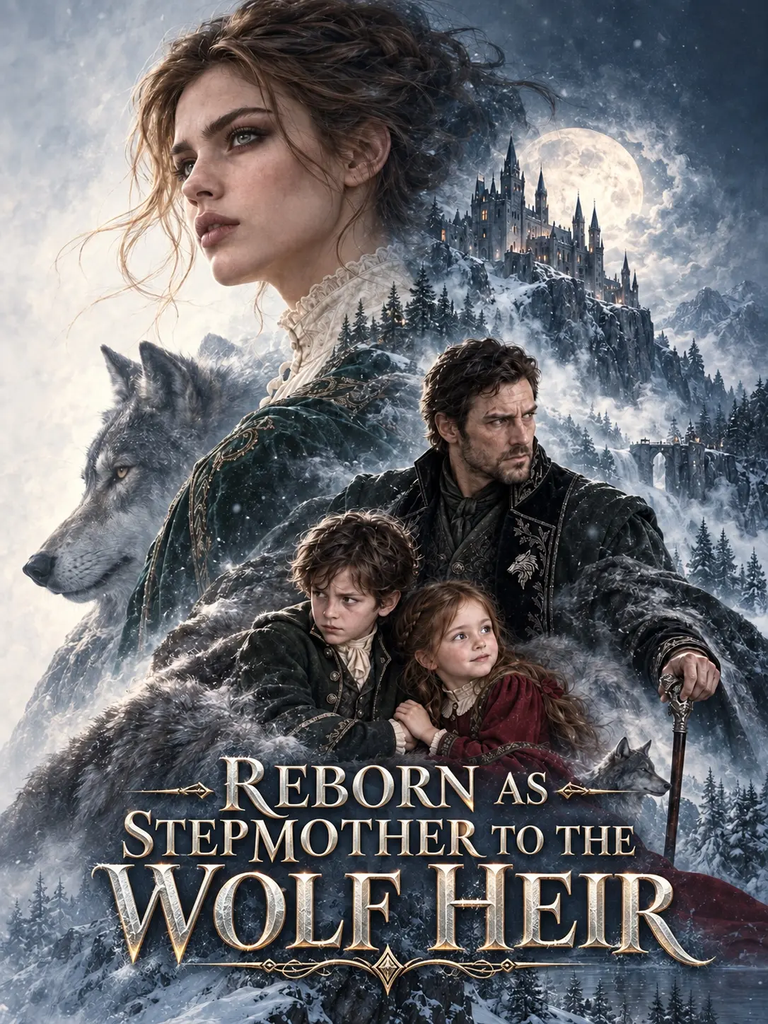 Reborn as Stepmother to the Wolf Heir short drama poster