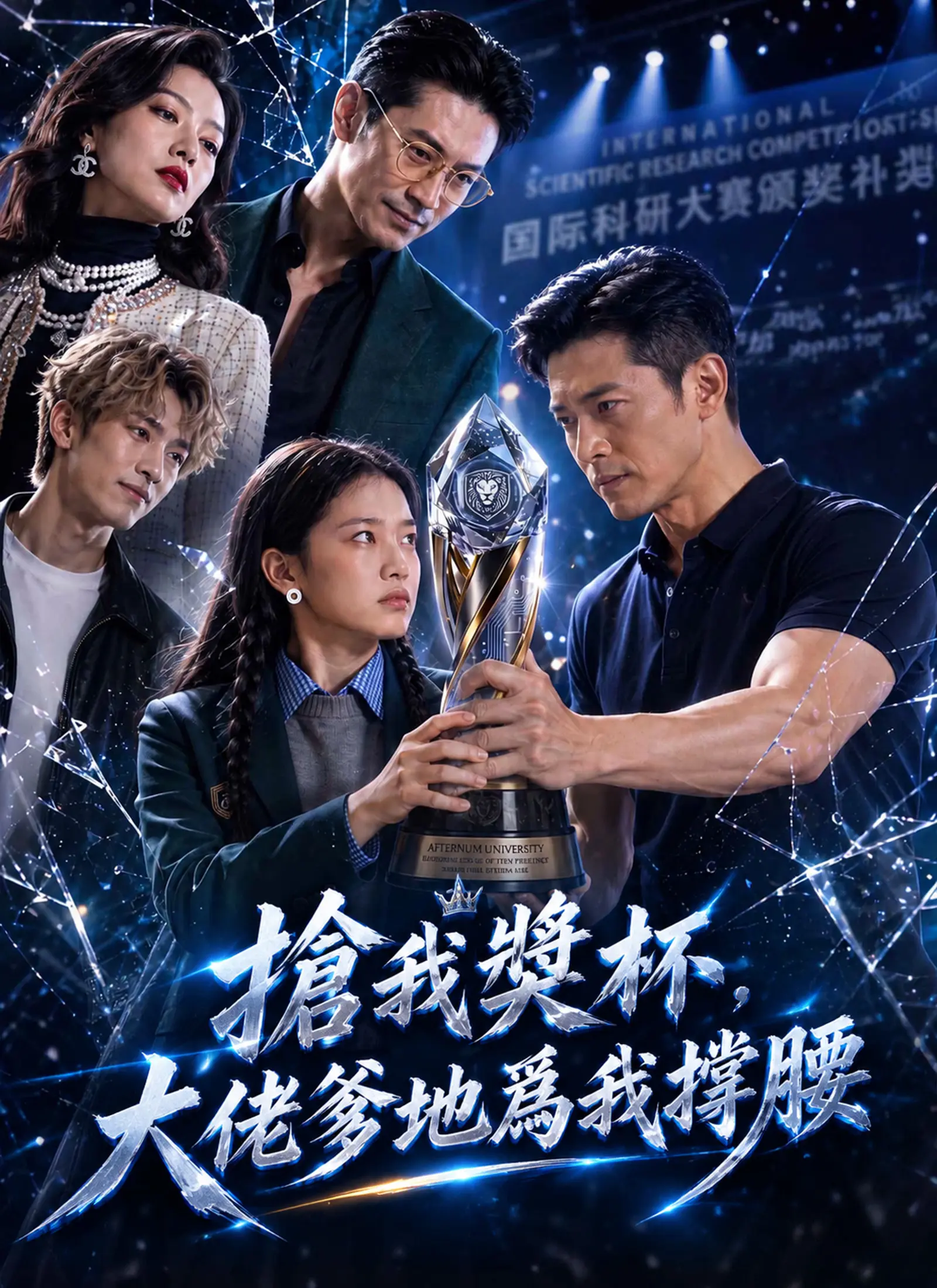 搶我獎杯，大佬爹地爲我撐腰 short drama poster