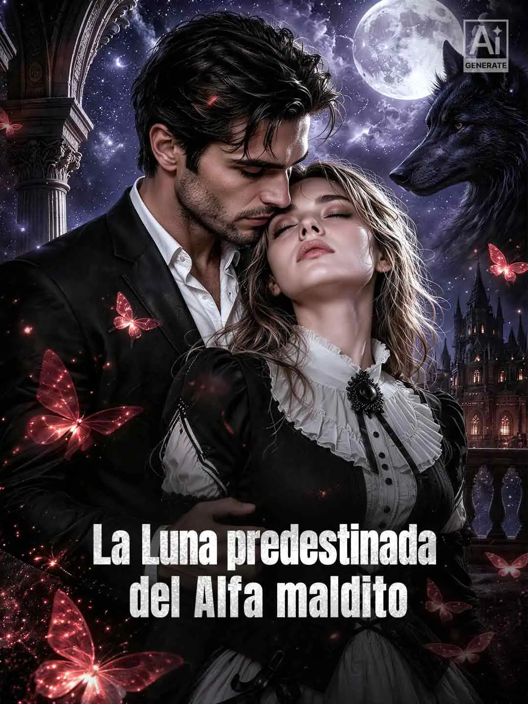 La Luna predestinada del Alfa maldito short drama poster
