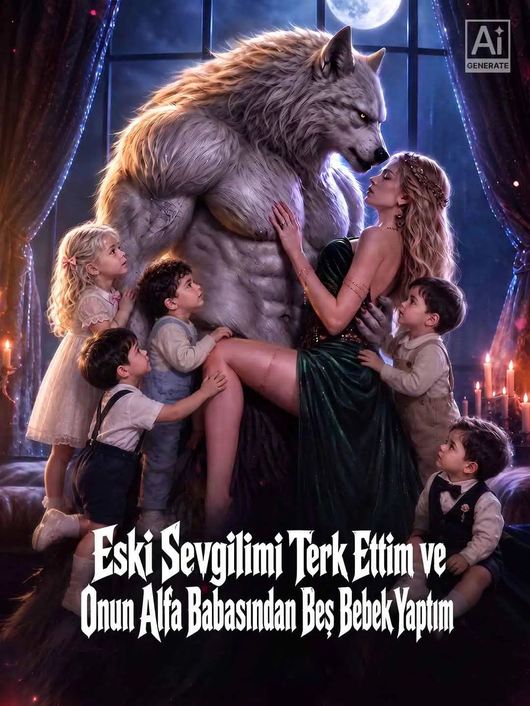 Eski Sevgilimi Terk Ettim ve Onun Alfa Babasından Beş Bebek Yaptım short drama poster