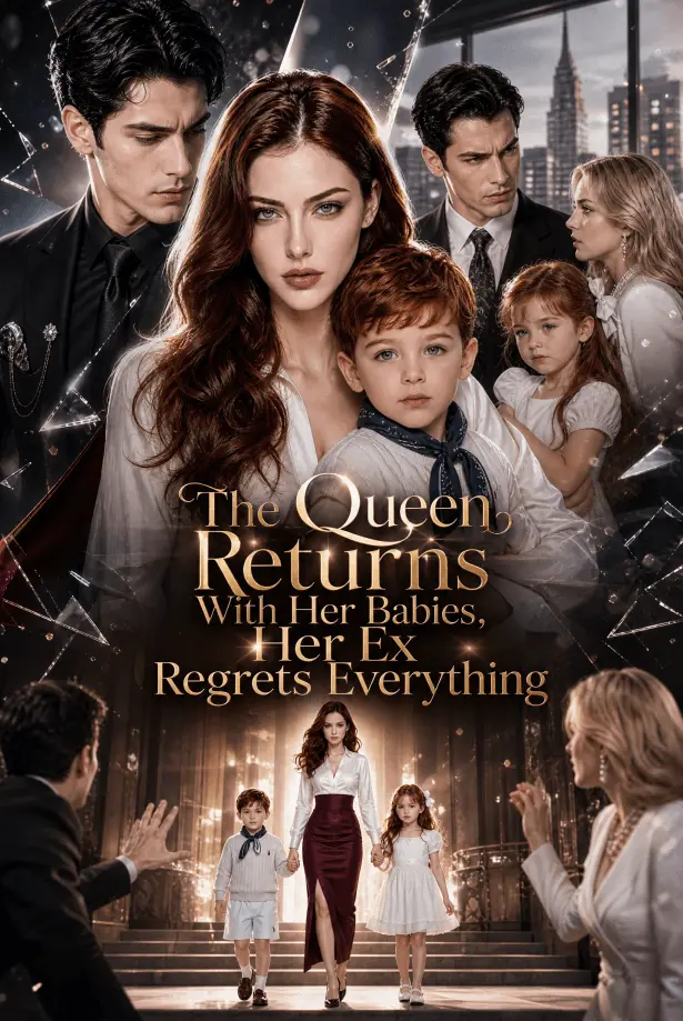 The Queen Returns With Her Babies, Her Ex Regrets Everything short drama poster