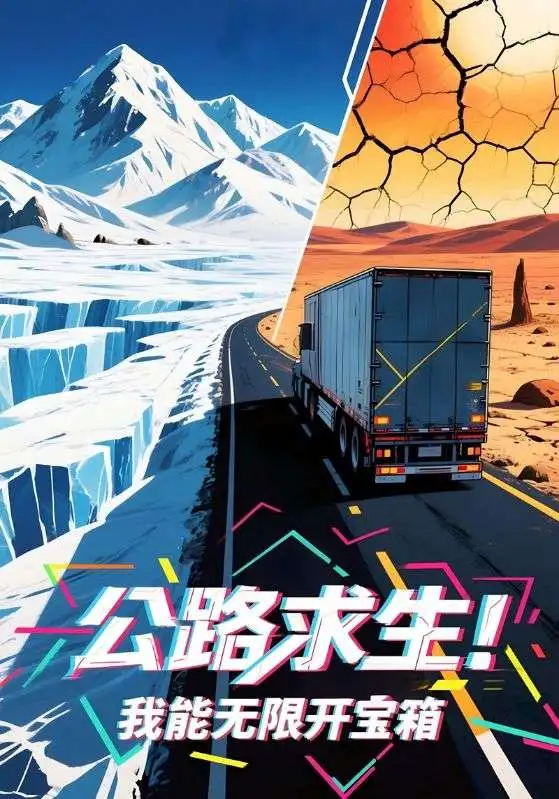 公路求生！我能無限開寶箱 short drama poster