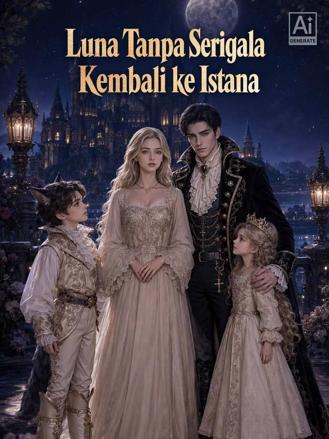 Luna Tanpa Serigala Kembali ke Istana short drama poster