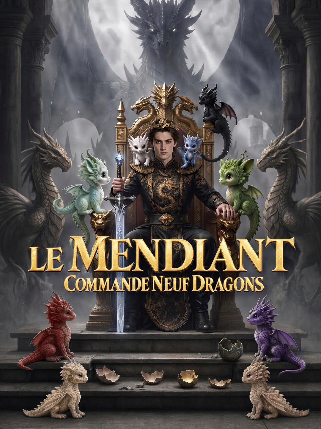 LE MENDIANT COMMANDE NEUF DRAGONS short drama poster