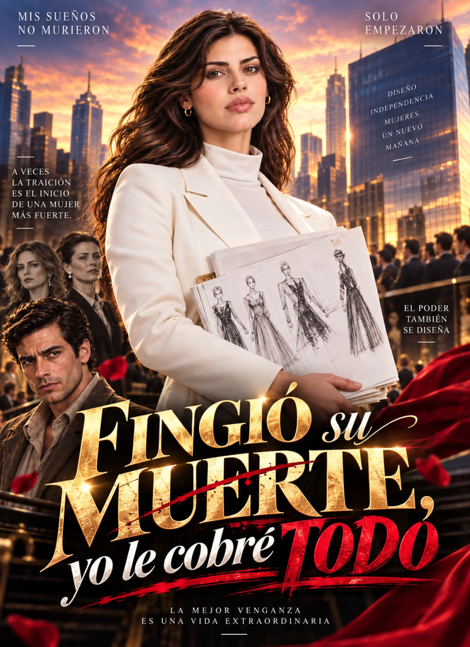 Fingió su muerte, yo le cobré todo short drama poster