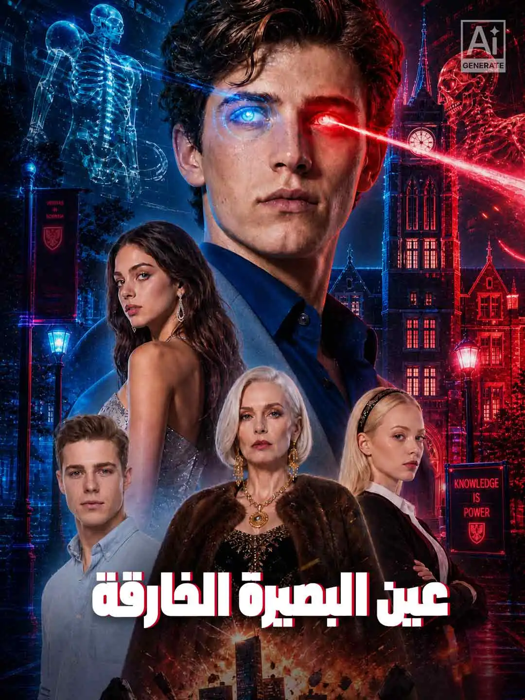 عين البصيرة الخارقة short drama poster
