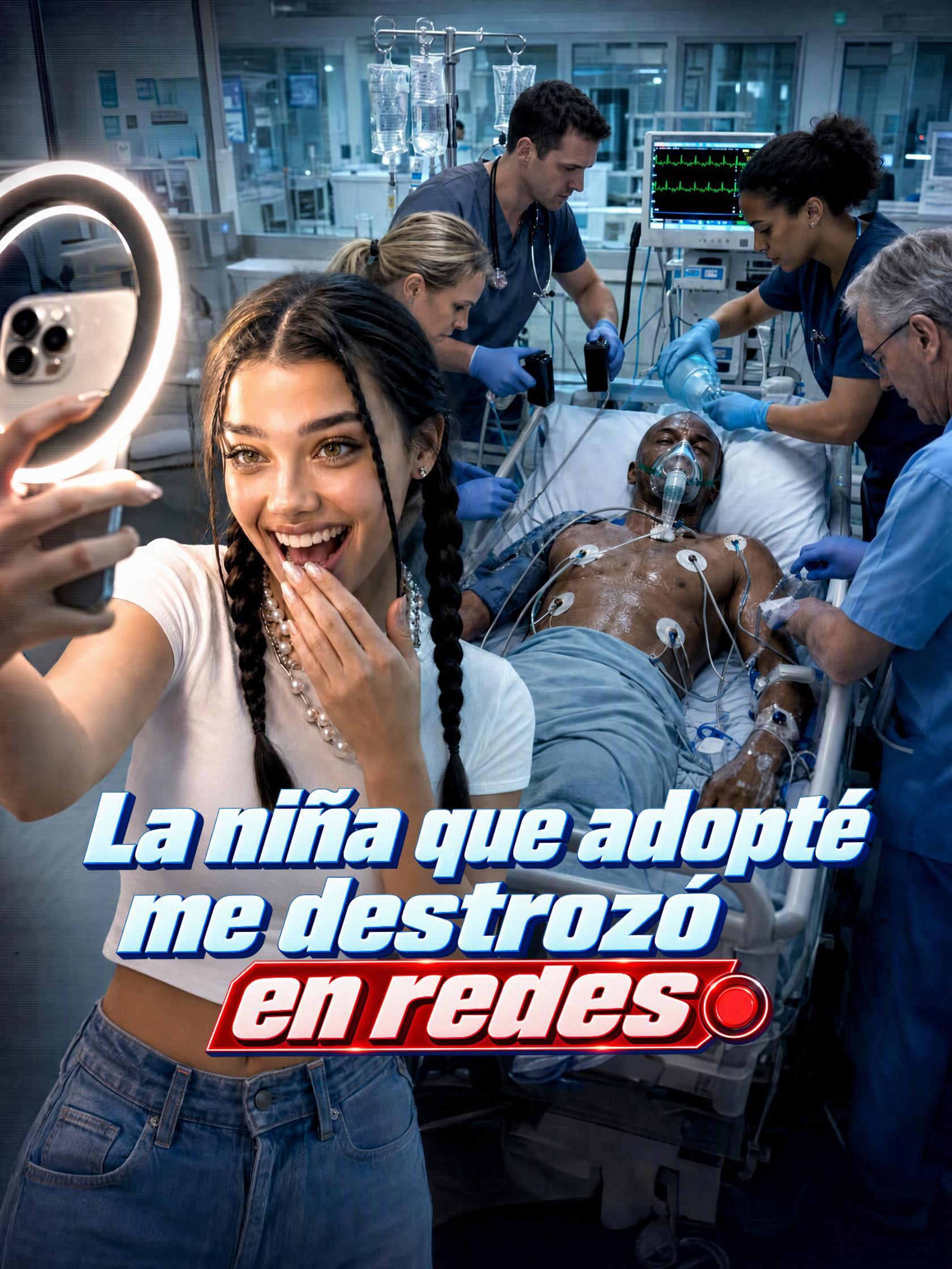 La niña que adopté me destrozó en redes short drama poster