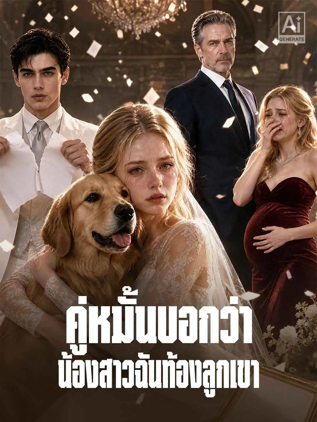 คู่หมั้นบอกว่า น้องสาวฉันท้องลูกเขา short drama poster