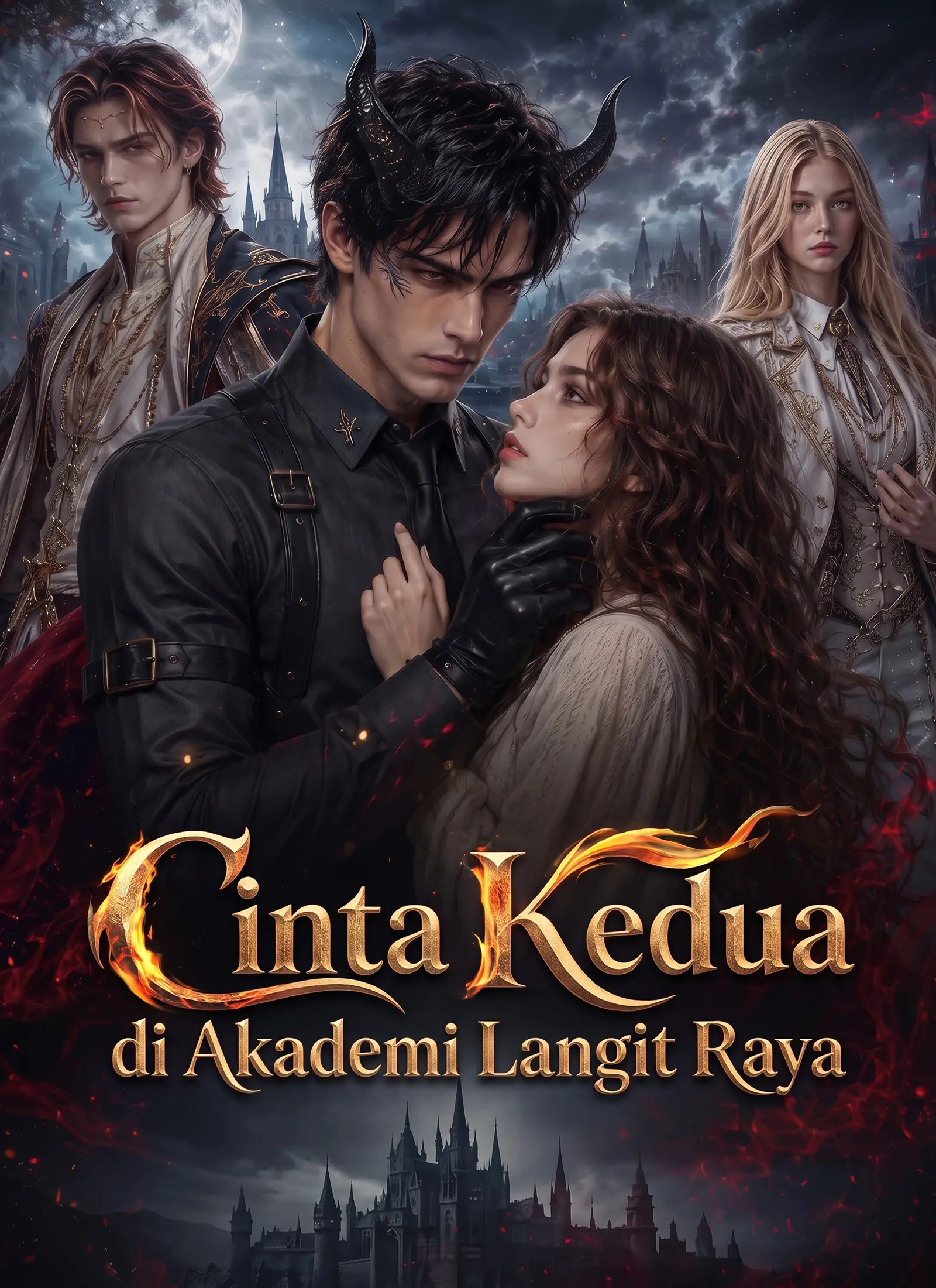Cinta Kedua di Akademi Langit Raya short drama poster
