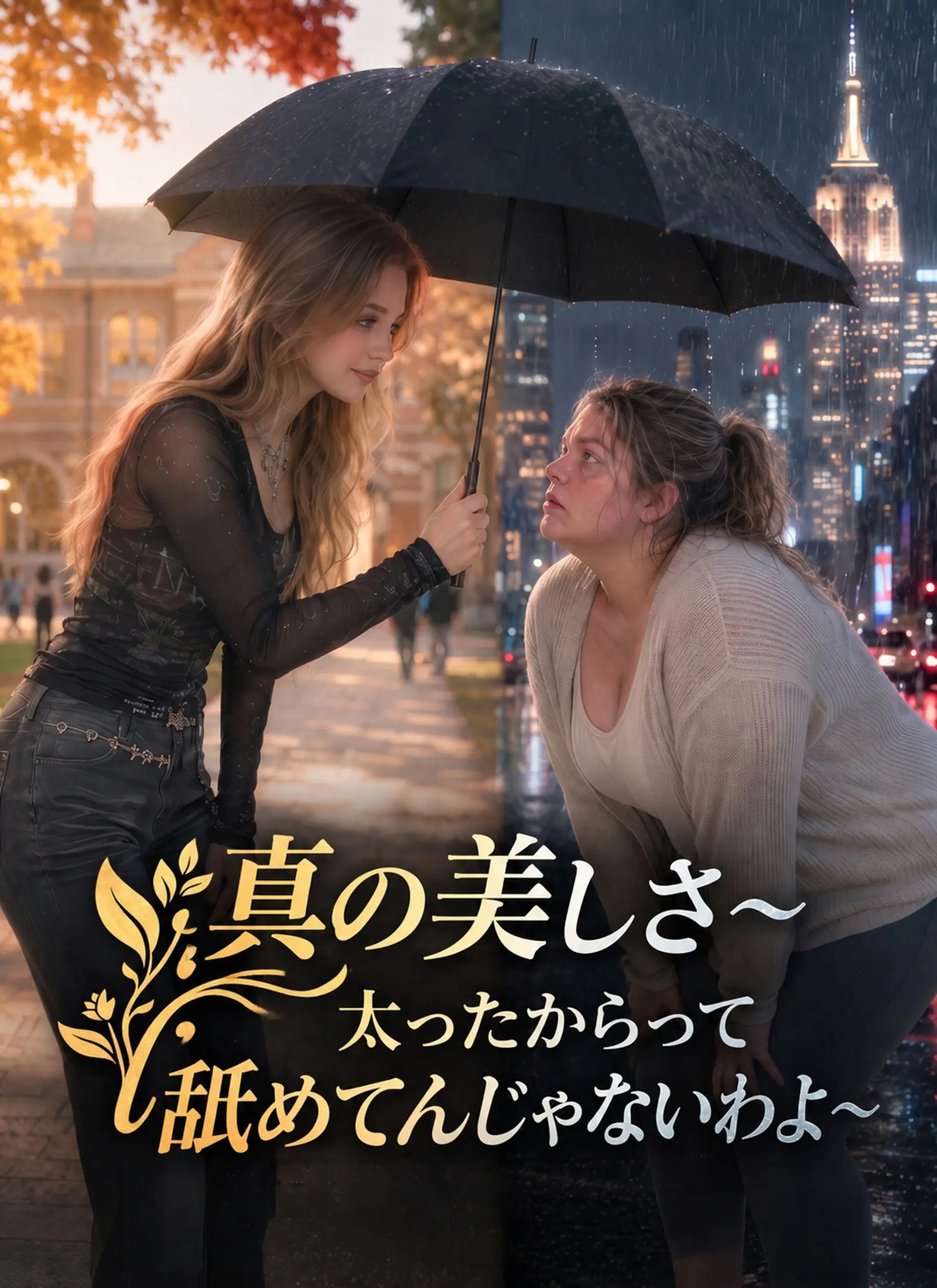 真の美しさ〜太ったからって舐めてんじゃないわよ〜 short drama poster
