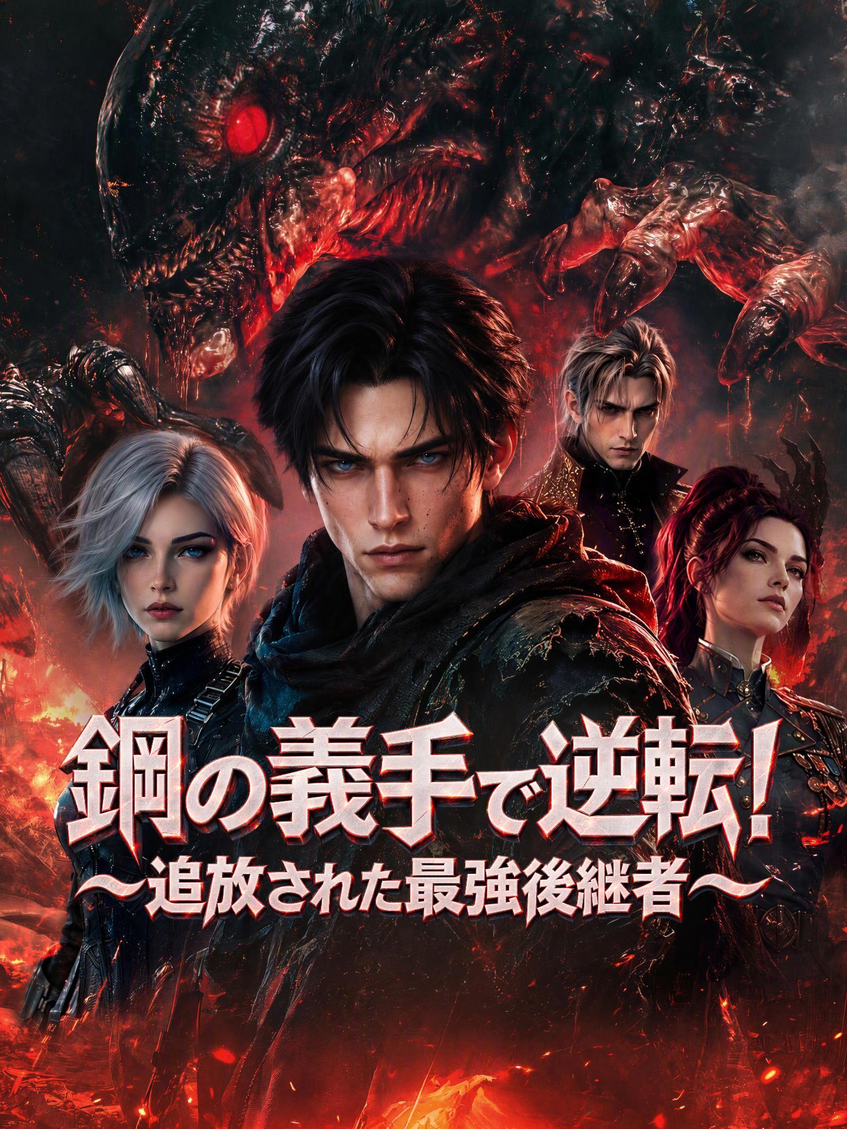 鋼の義手で逆転！～追放された最強後継者～ short drama poster