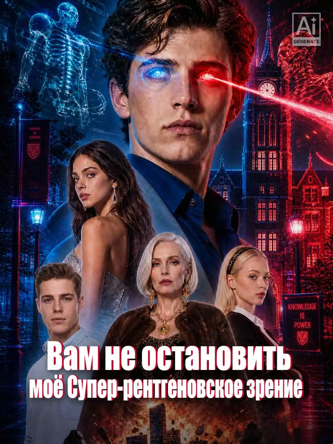 Вам не остановить моё Супер-рентгеновское зрение short drama poster