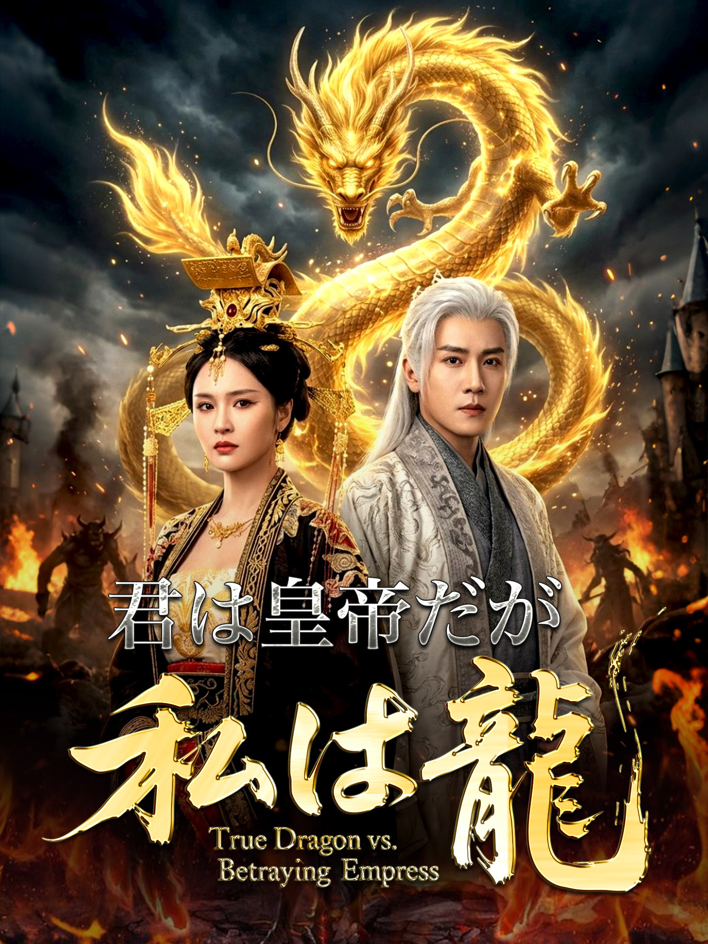 君は皇帝だが、私は龍 short drama poster