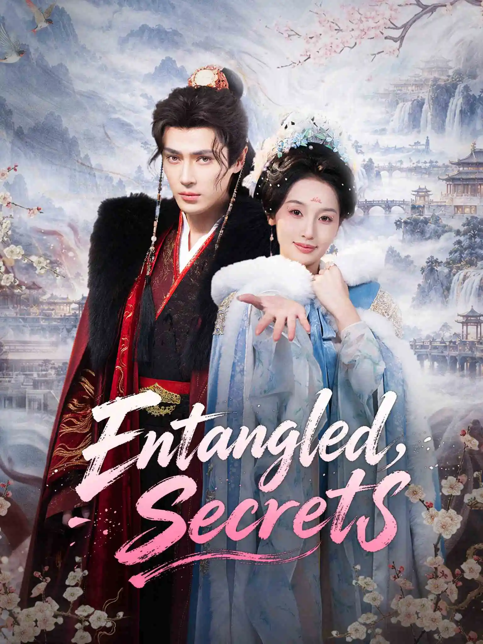 AI英配 挟恩图报，高冷王爷步步沦陷 short drama poster