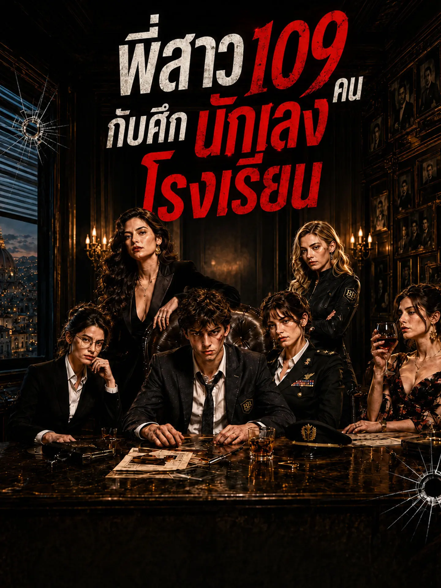 [พากย์เสียง] พี่สาว 109 คน กับศึกนักเลงโรงเรียน short drama poster