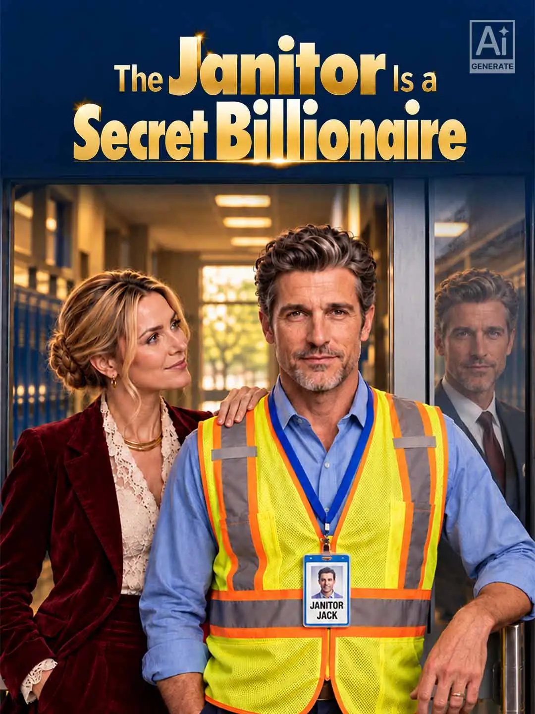 The Janitor Is a Secret Billionaire short drama poster