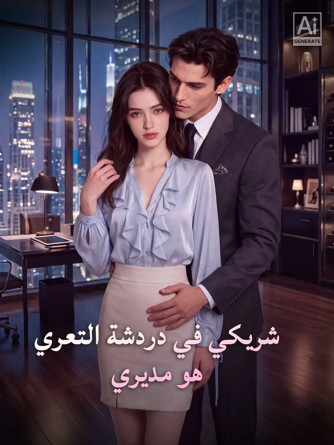 شريكي في دردشة التعري هو مديري short drama poster