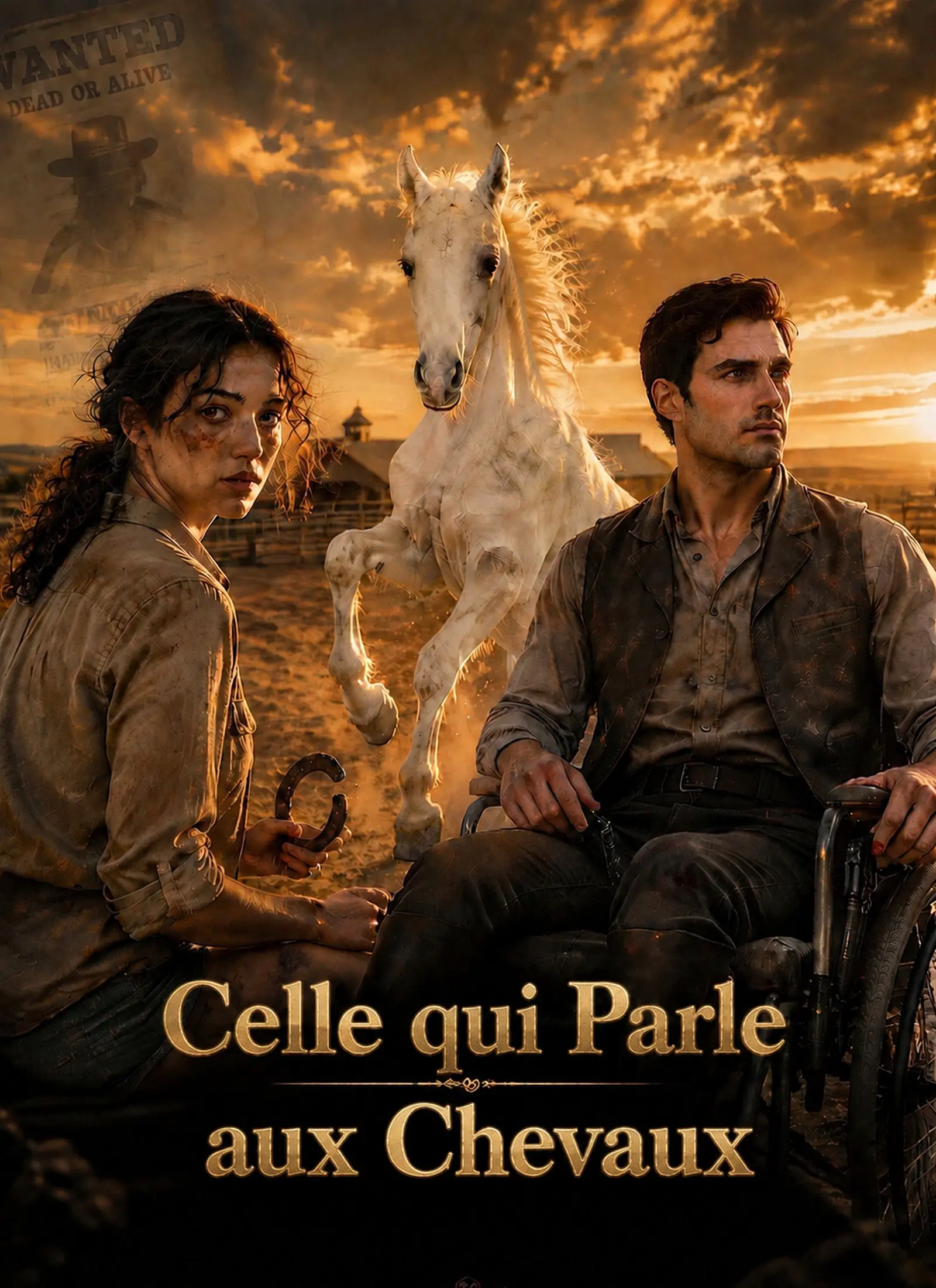 Celle qui Parle aux Chevaux short drama poster