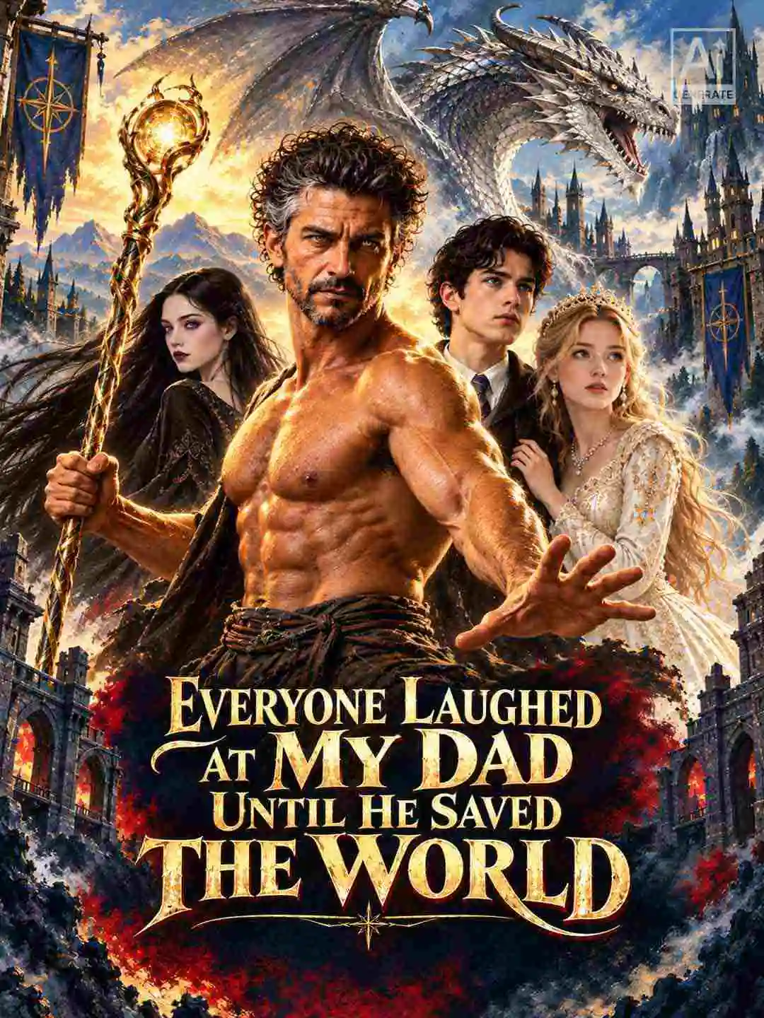 Everyone Laughed at My Dad Until He Saved the World short drama poster