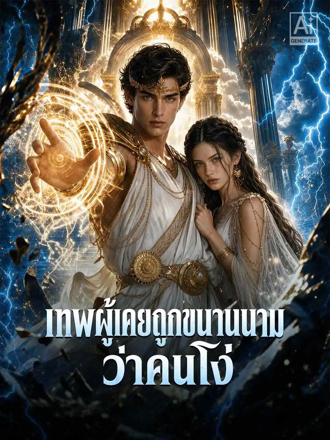 เทพผู้เคยถูกขนานนาม ว่าคนโง่ short drama poster