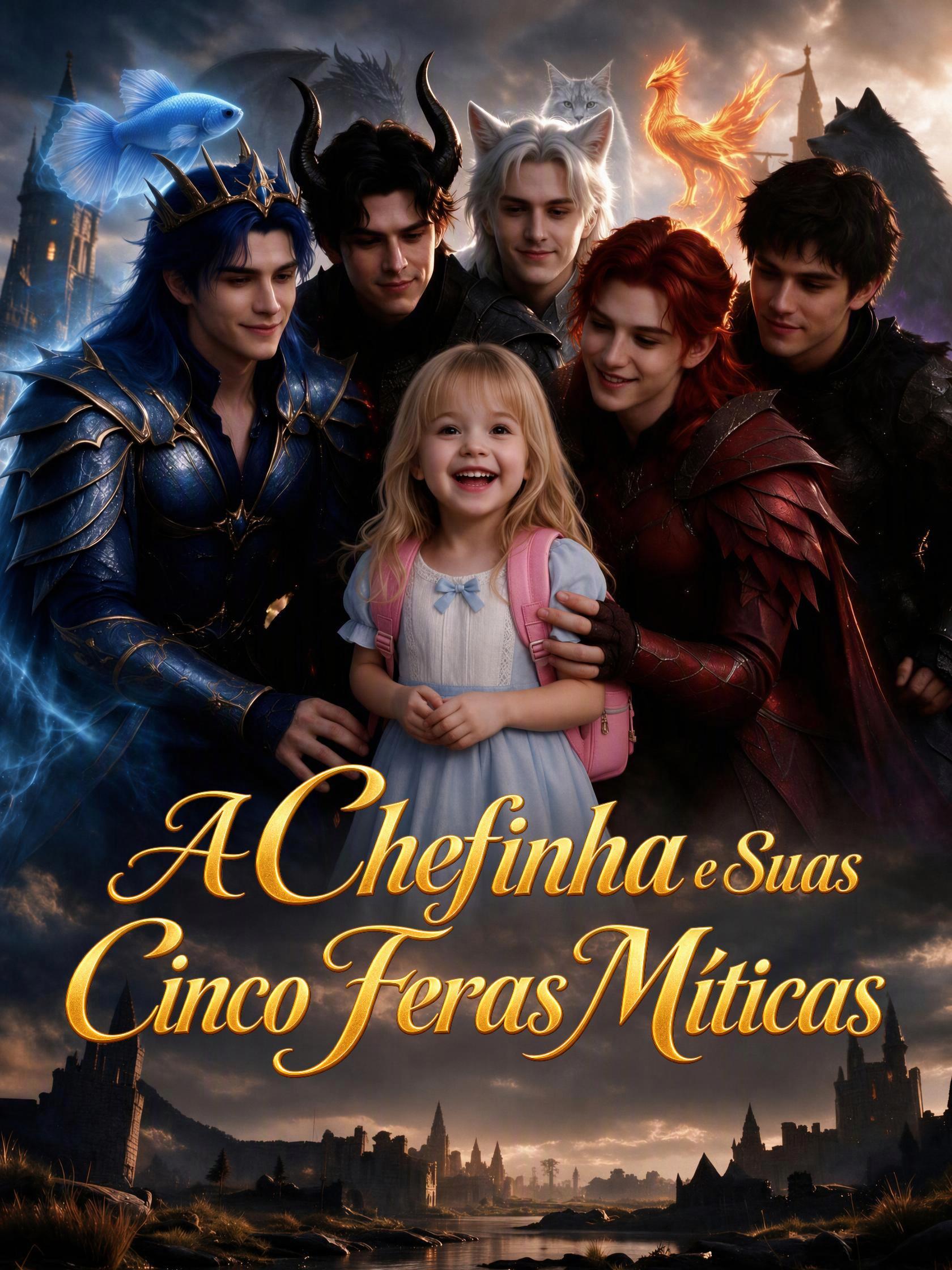 A Chefinha e Suas Cinco Feras Míticas short drama poster