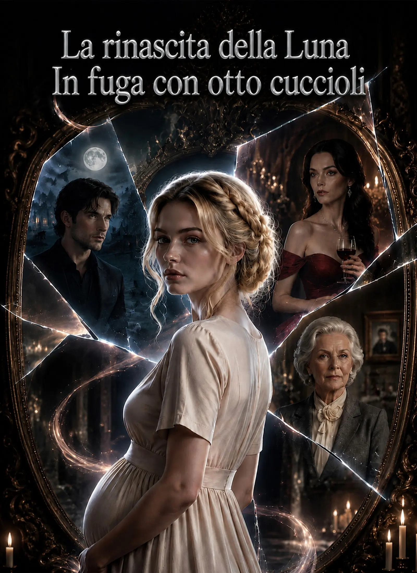 La rinascita della Luna In fuga con otto cuccioli short drama poster