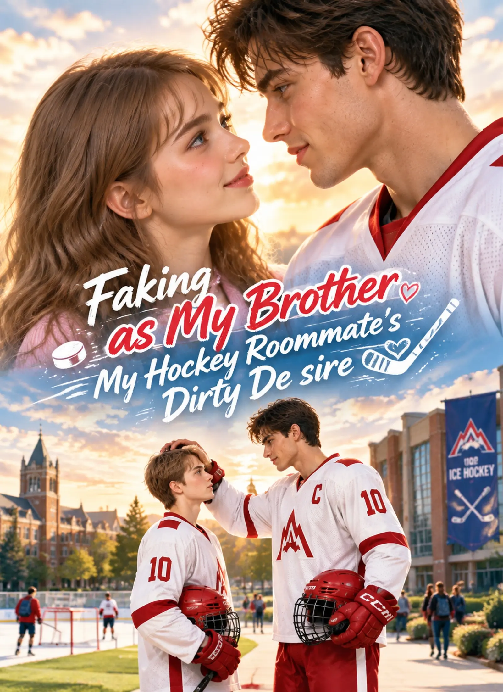 Faking as My Brother: My Hockey Roommate's Dirty Desire short drama poster
