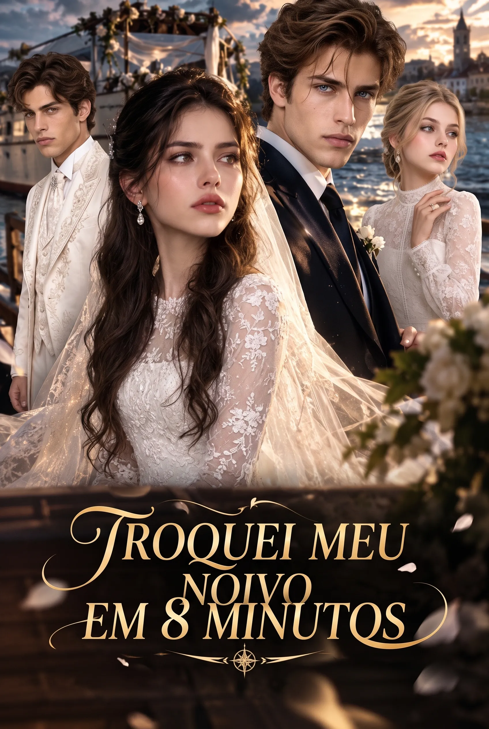 TROQUEI MEU NOIVO EM 8 MINUTOS short drama poster