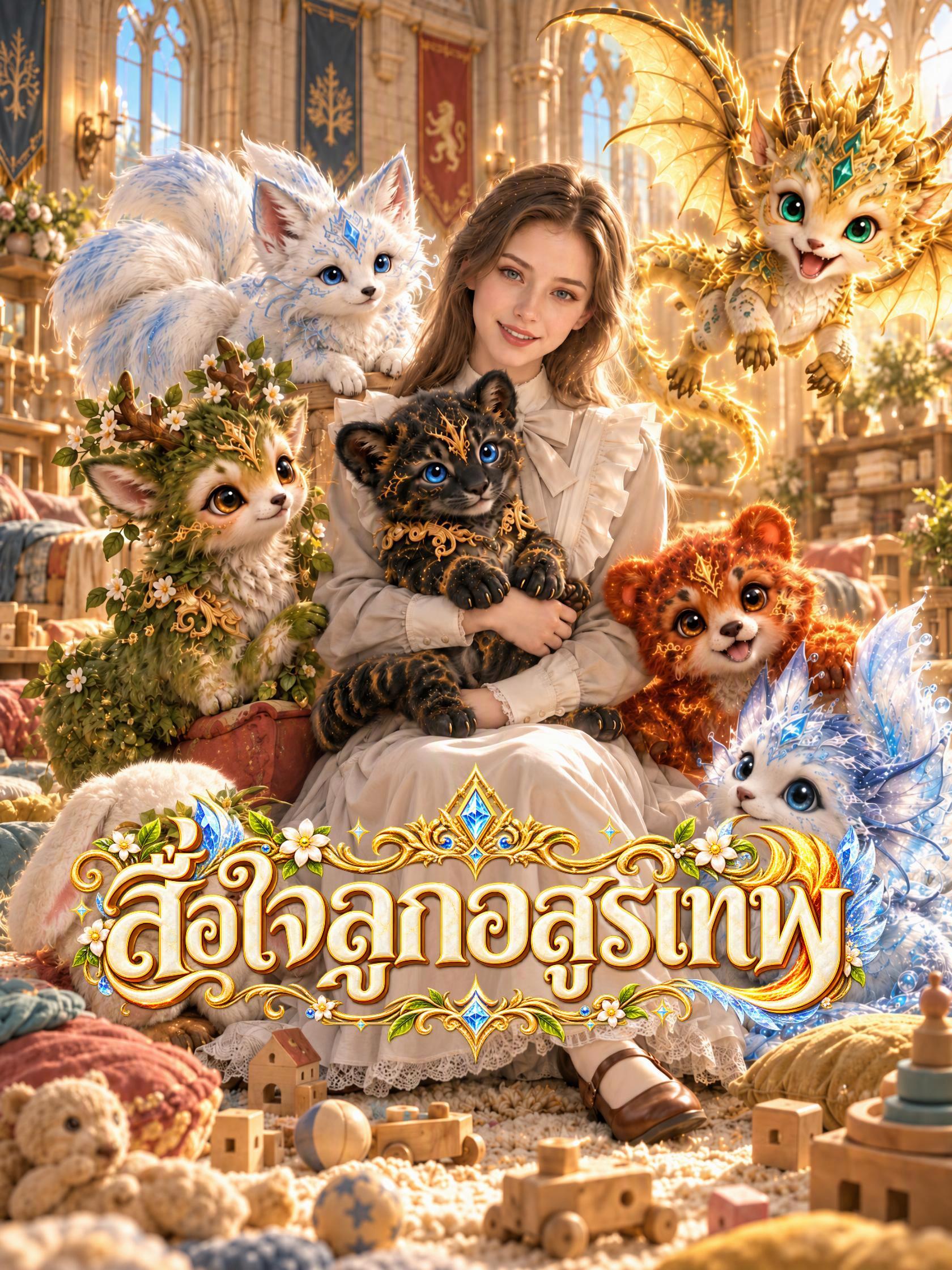 สื่อใจลูกอสูรเทพ short drama poster