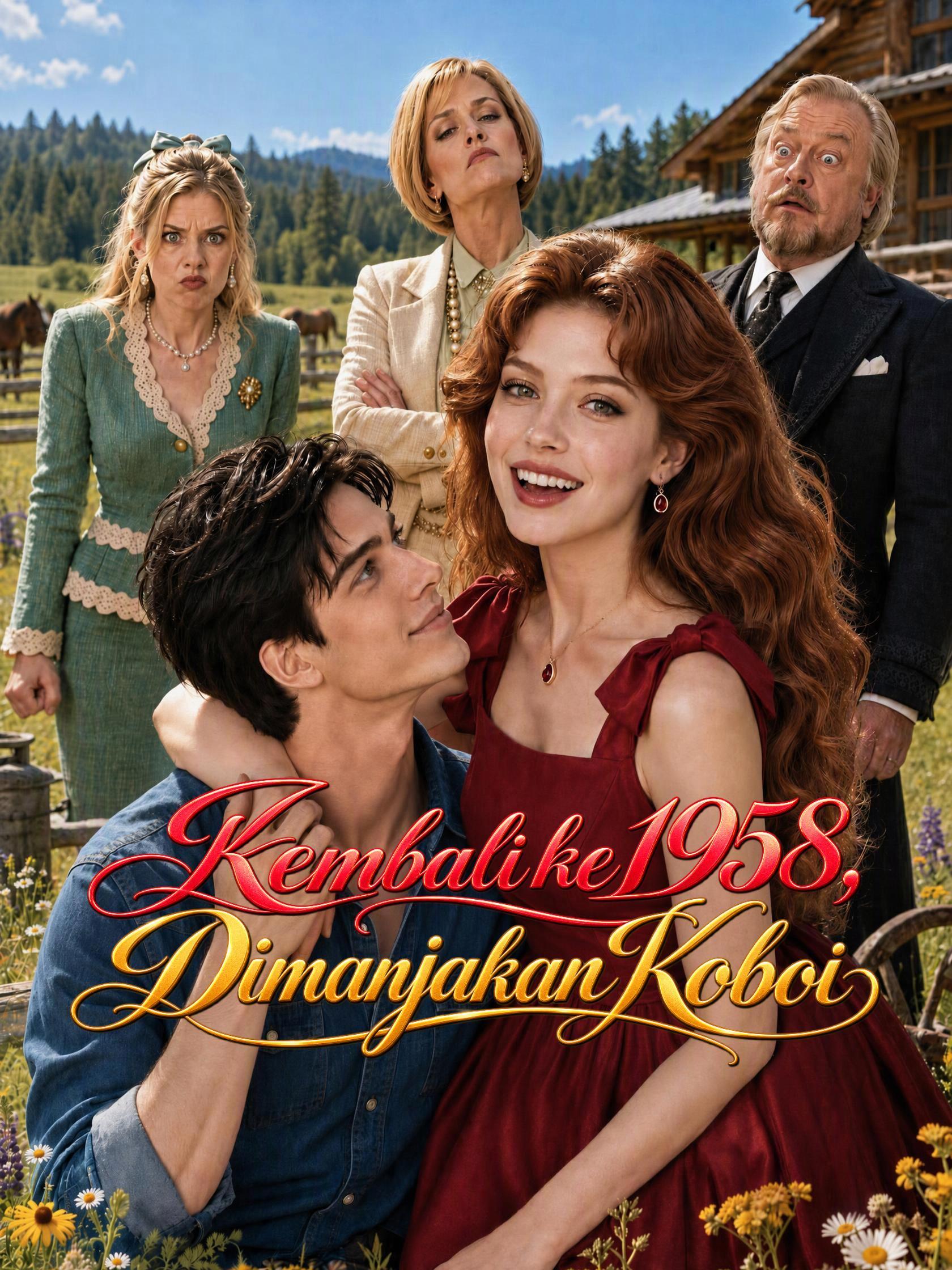 Kembali ke 1958, Dimanjakan Koboi short drama poster