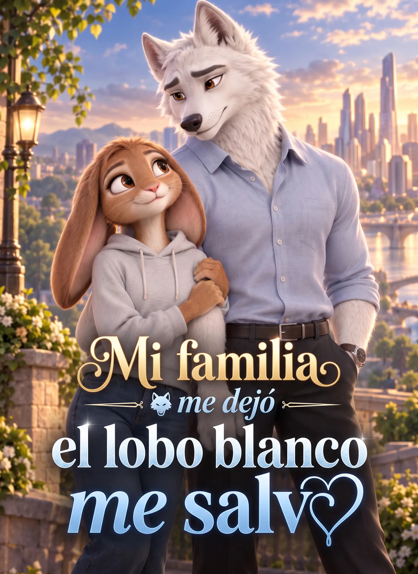 Mi familia me dejó, el lobo blanco me salvó short drama poster
