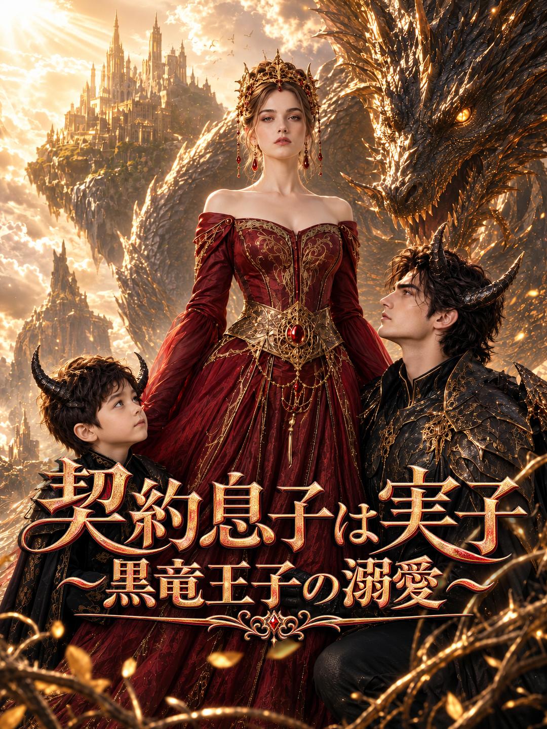 契約息子は実子～黒竜王子の溺愛～ short drama poster