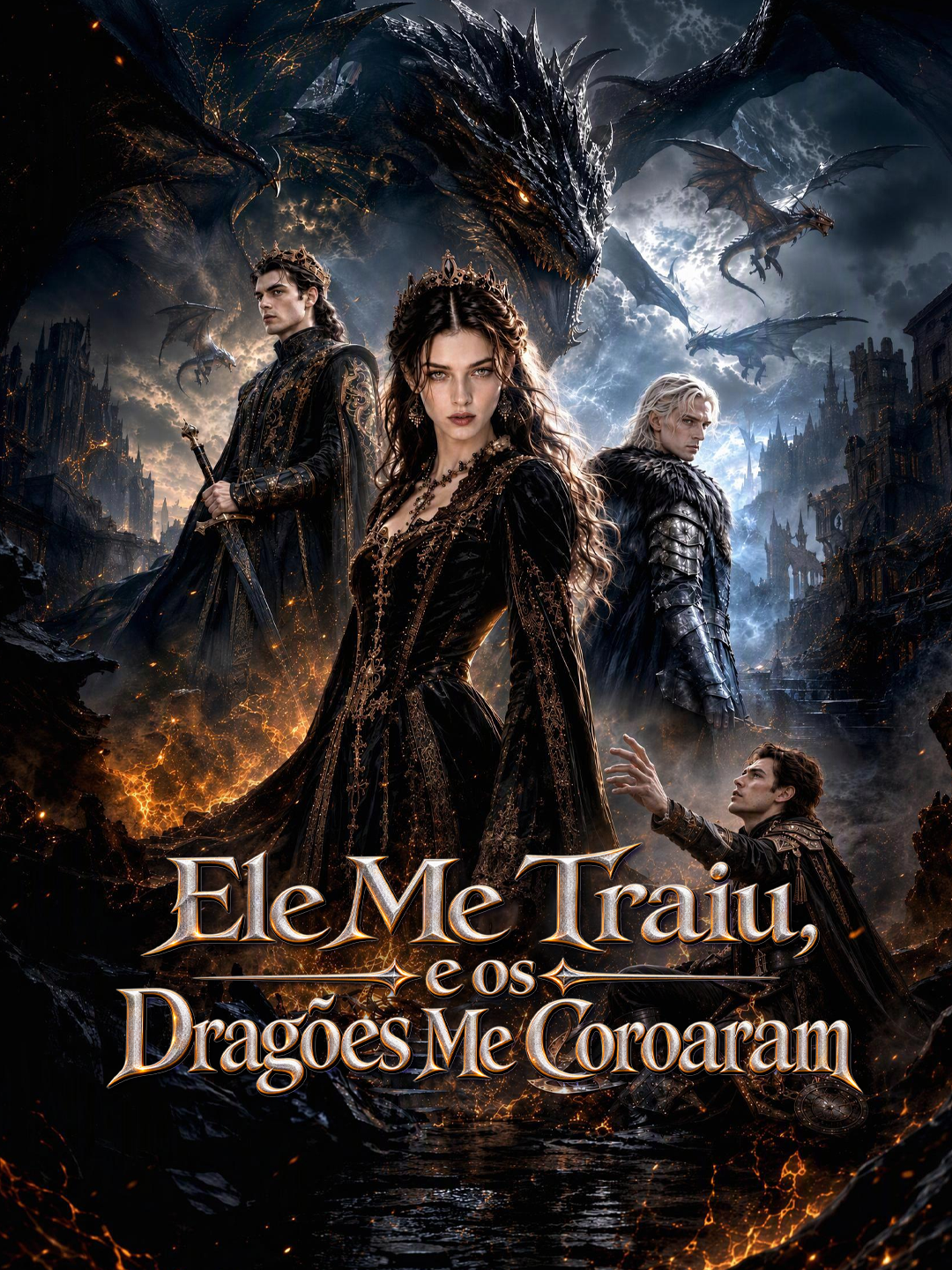 Ele Me Traiu, e os Dragões Me Coroaram short drama poster