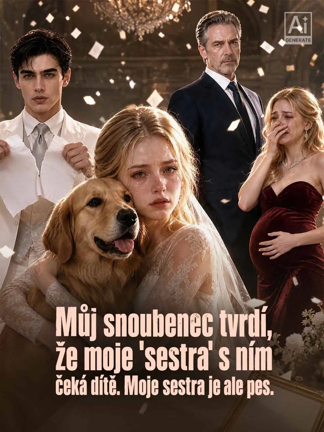 Můj snoubenec tvrdí, že moje 'sestra' s ním čeká dítě. Moje sestra je ale pes. short drama poster