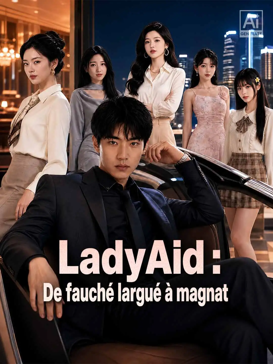 LadyAid : De fauché largué à magnat short drama poster