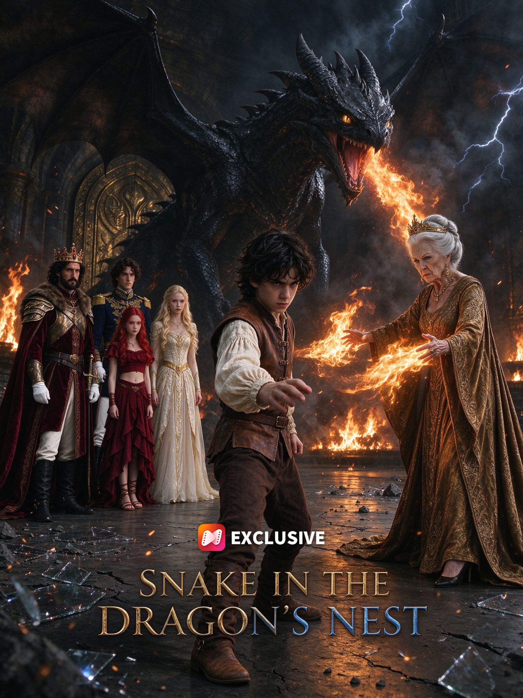 Snake in the Dragon's Nest short drama poster
