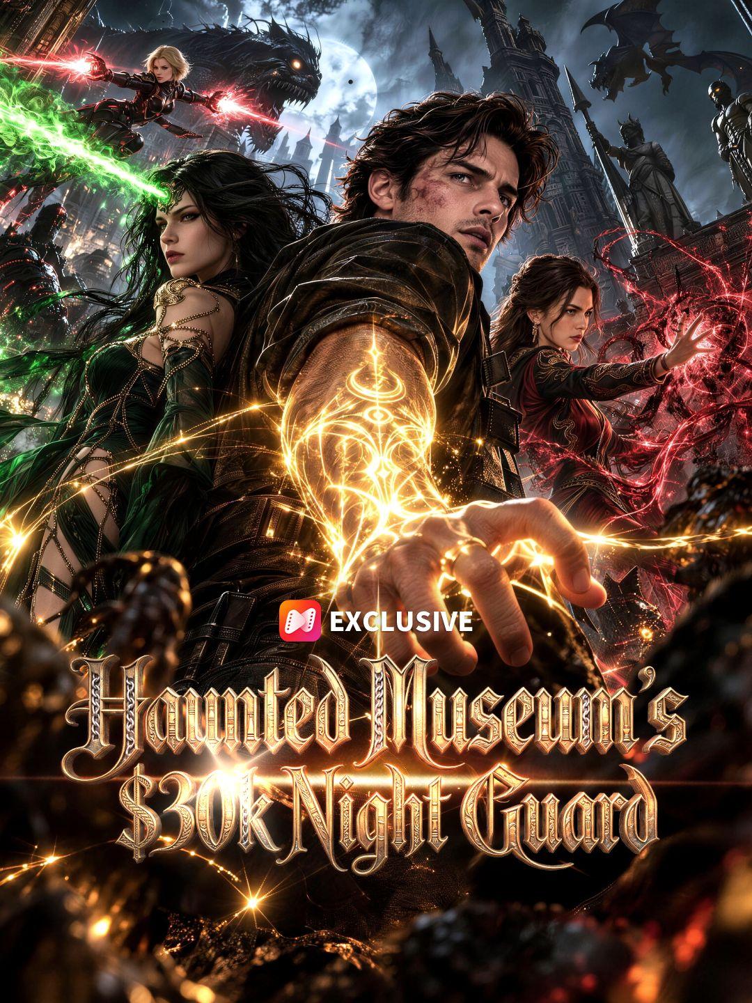 Haunted Museum’s $30k Night Guard short drama poster