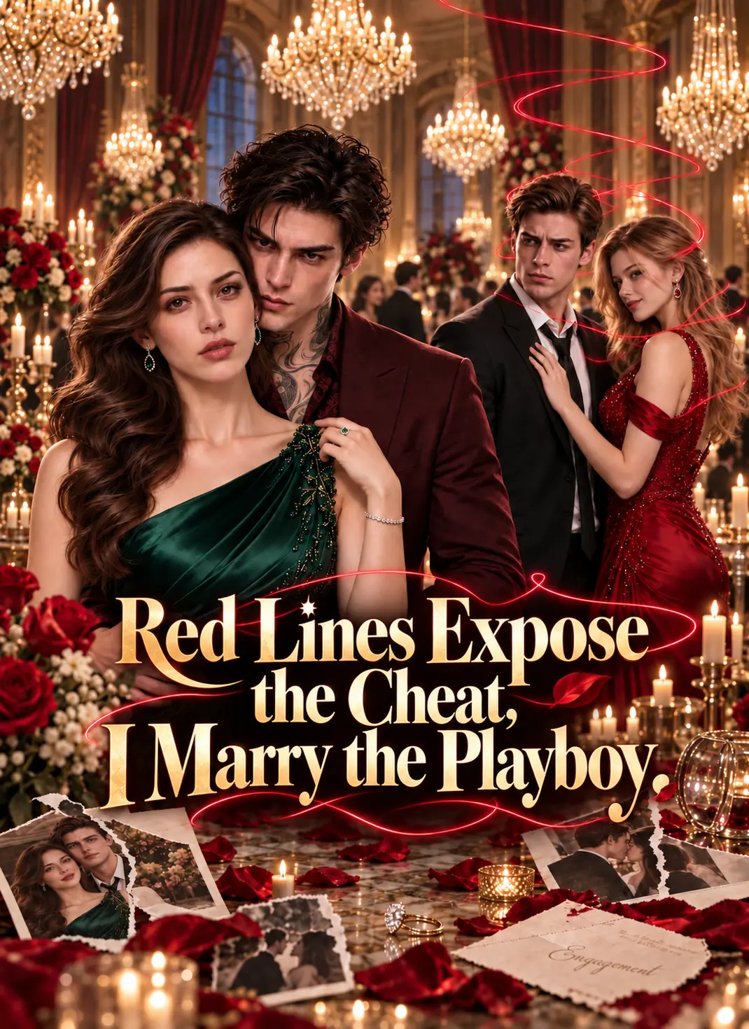 Red Lines Expose the Cheat, I Marry the Playboy short drama poster
