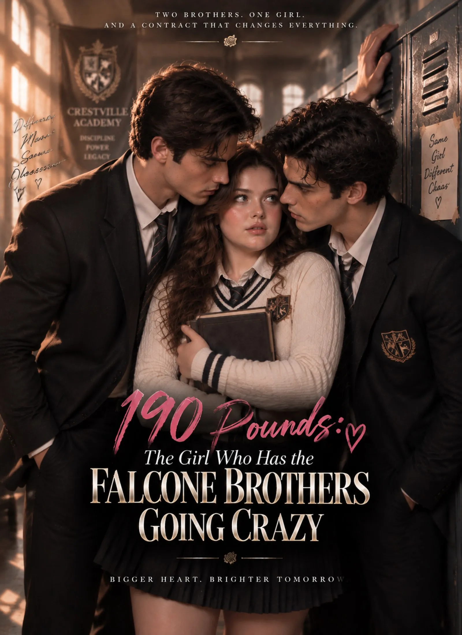 190 Pounds: The Girl Who Has the Falcone Brothers Going Crazy short drama poster
