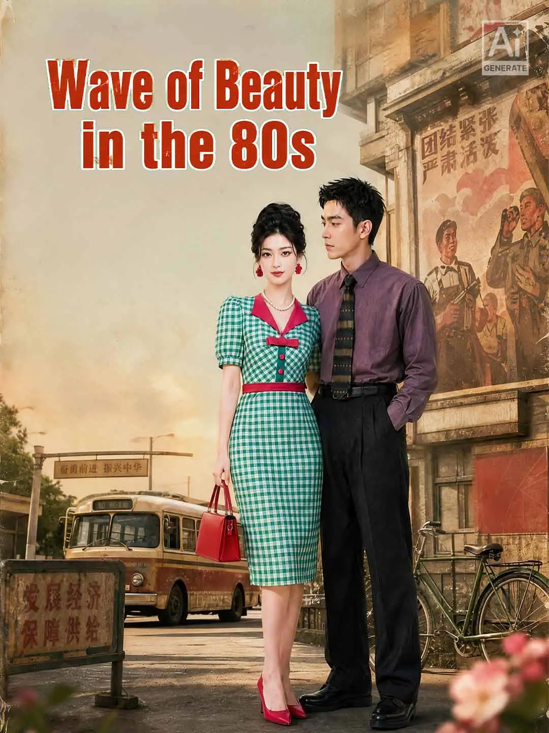 Wave of Beauty in the 80s short drama poster