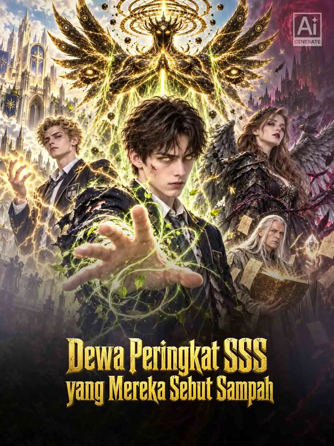 Dewa Peringkat SSS yang Mereka Sebut Sampah short drama poster